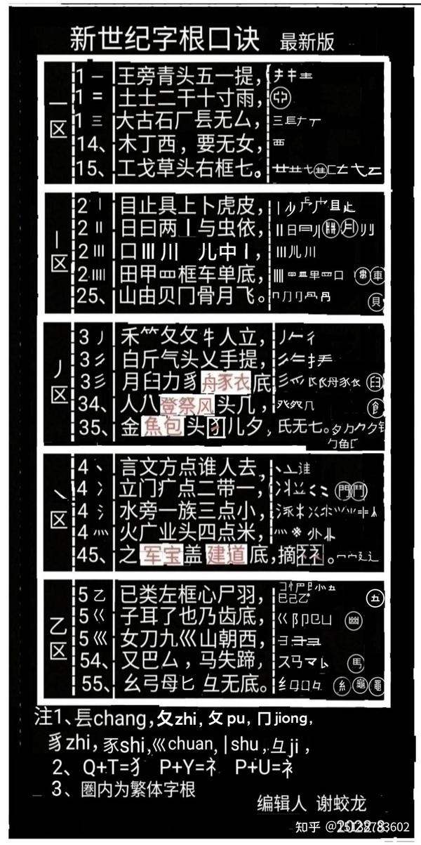 学习新世纪五笔输入法 - 知乎