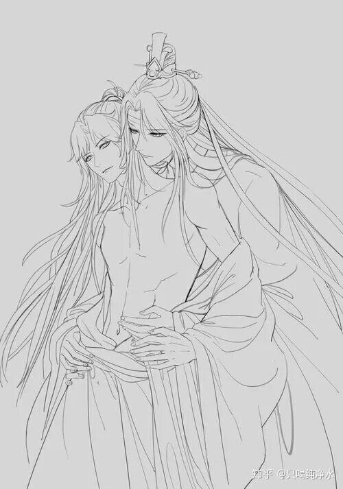 有哪些好看的忘羡图片要高清的