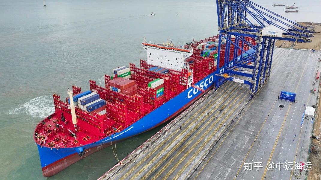 首航洋浦港的“中远海运洋浦”轮 如何完成首次国产绿色甲醇加注？ - 知乎