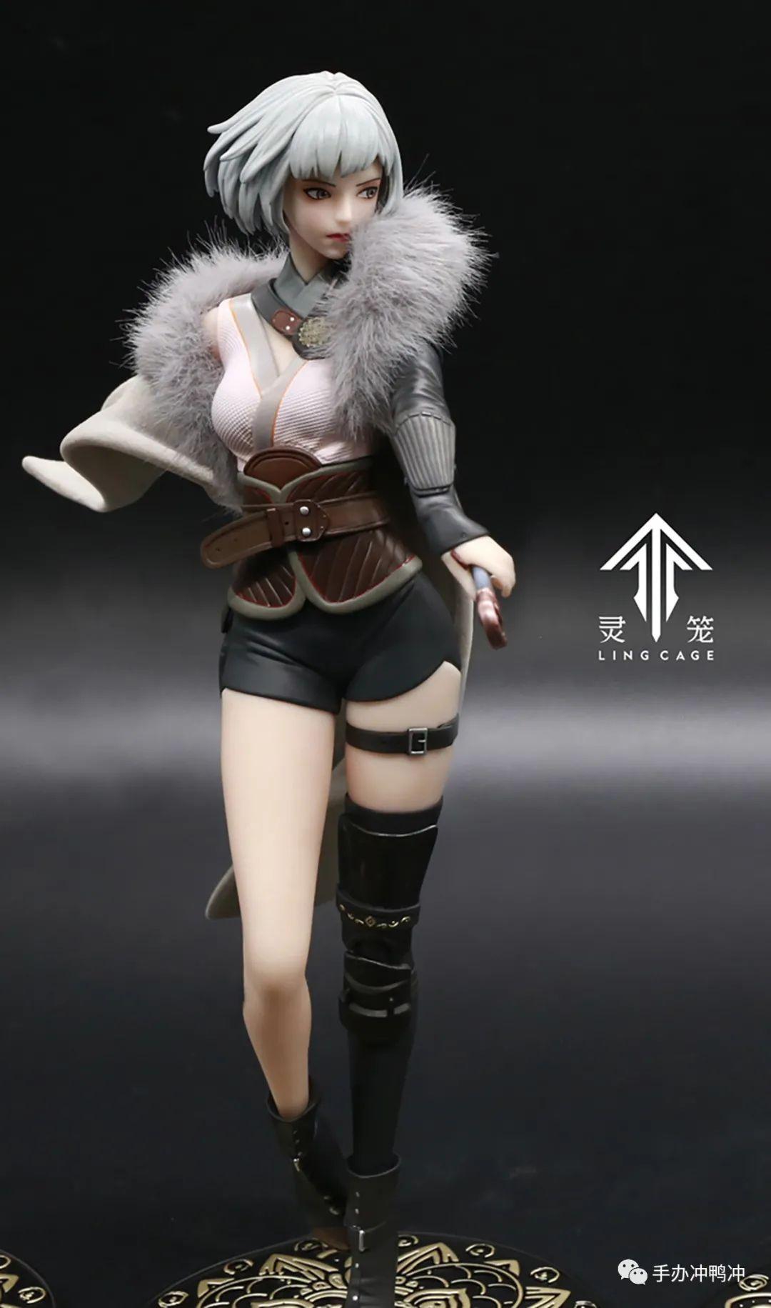 模寿灵笼白月魁一双诱人美腿竟然柔软可捏