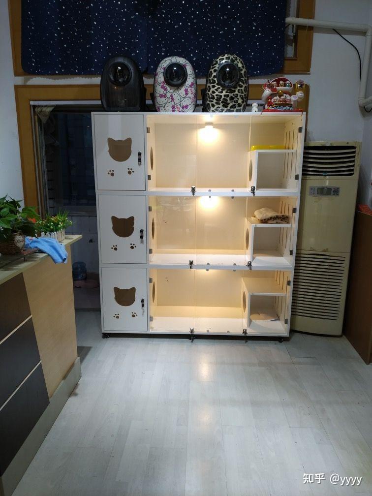 可定制尺寸实木猫柜底价促销中