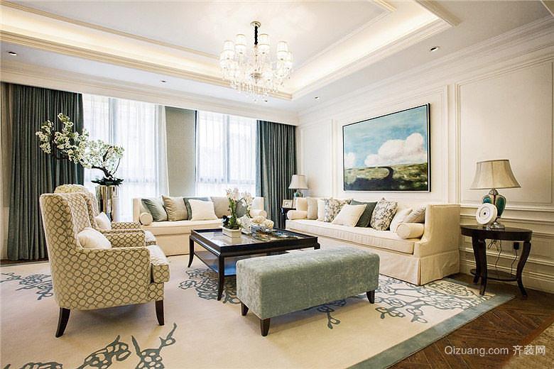 新装修小户型(建筑面积90多平方米)客厅打算不