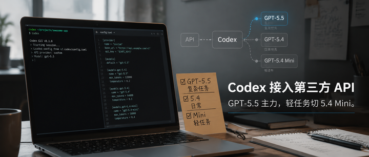 我为什么把 Codex 接到第三方 API：GPT-5.5 才是它的最佳搭档 - 知乎