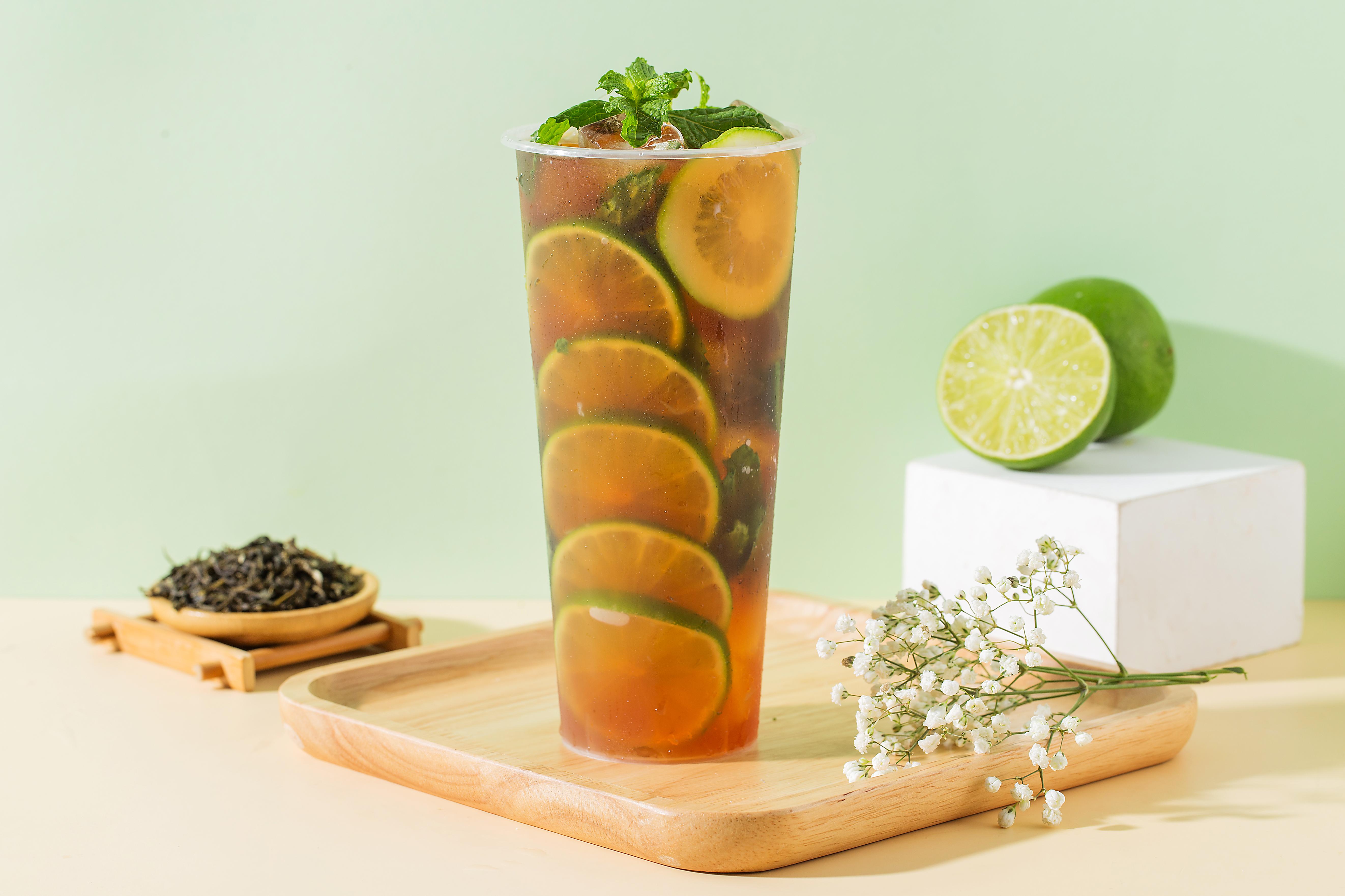 热销奶茶茶叶柠檬茶茶叶水果茶茶叶网红国标泰绿广州源芽