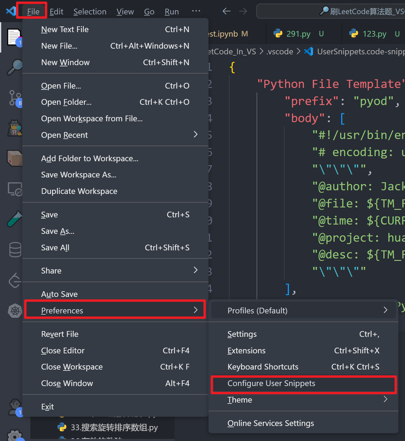 VSCODE创建代码片段 User Snippets - 知乎