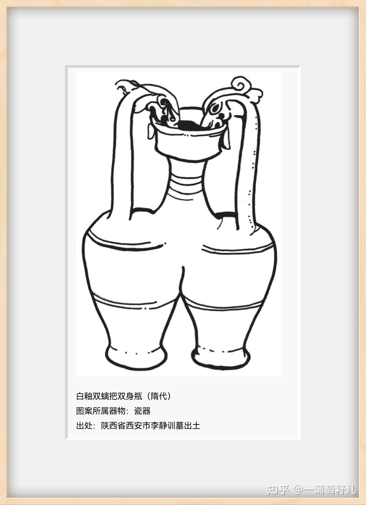 唐朝瓷器简笔画图片