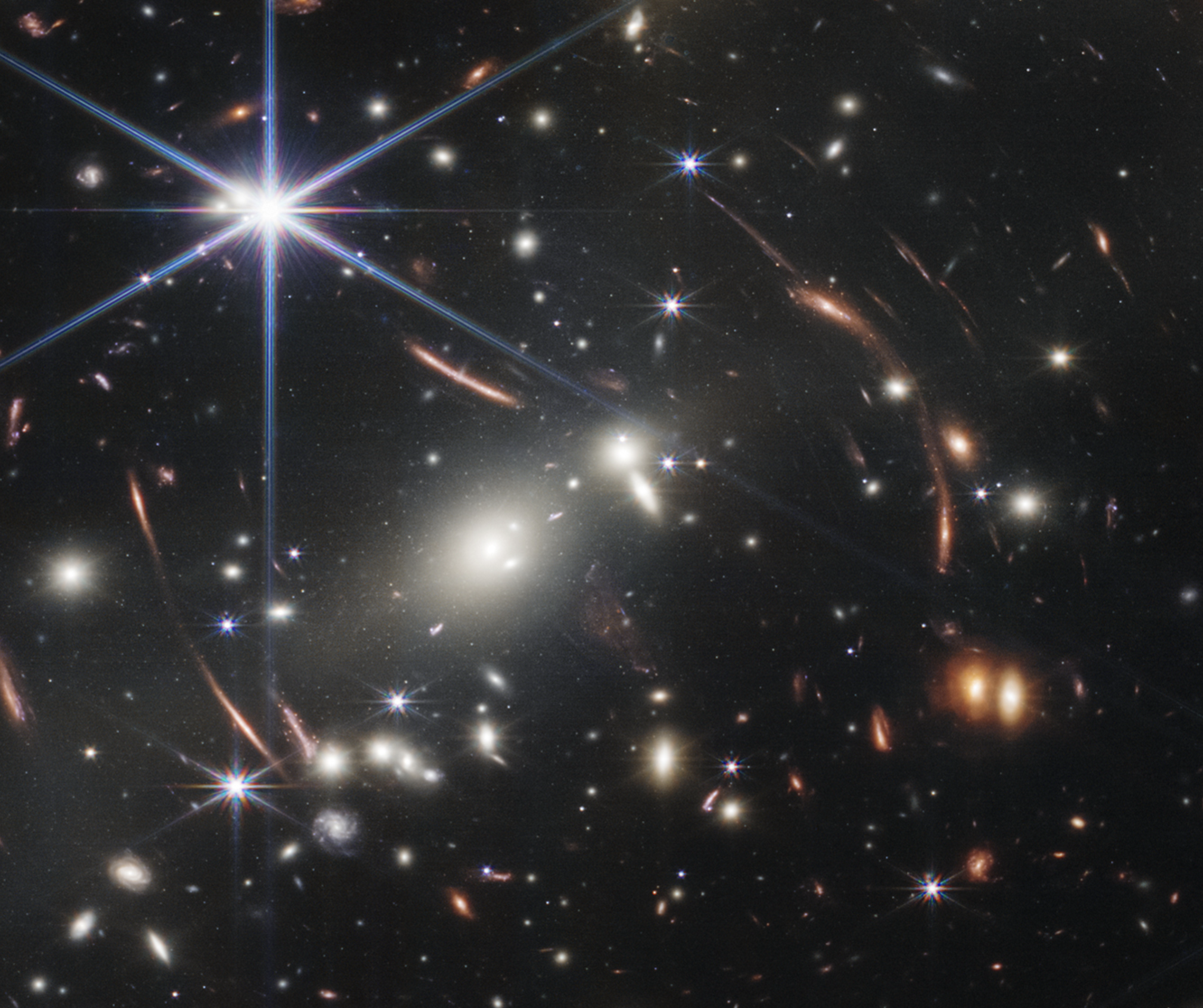 nasa公布韦伯空间望远镜第一张全彩深空照片照片传递了哪些信息对探索