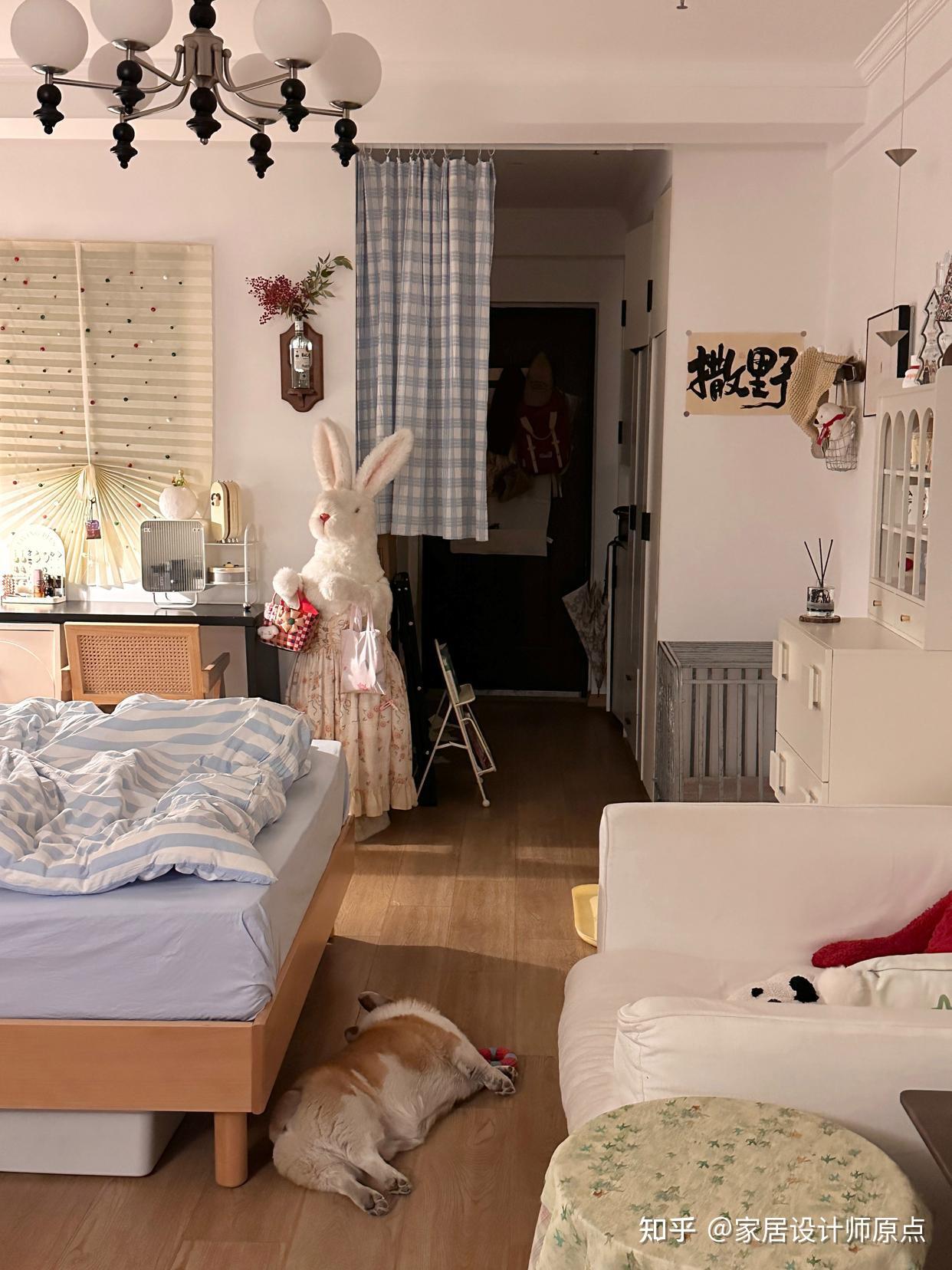 香港一小姑娘的房子火了，18㎡，布置得满满当当，那叫一个壮观 - 知乎