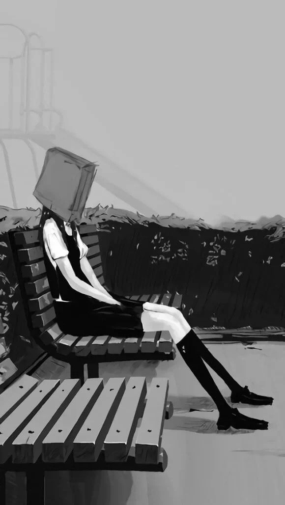 有哪些阴郁的简约壁纸