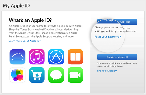 如果您忘记了自己的 apple id 密码 support.apple.com