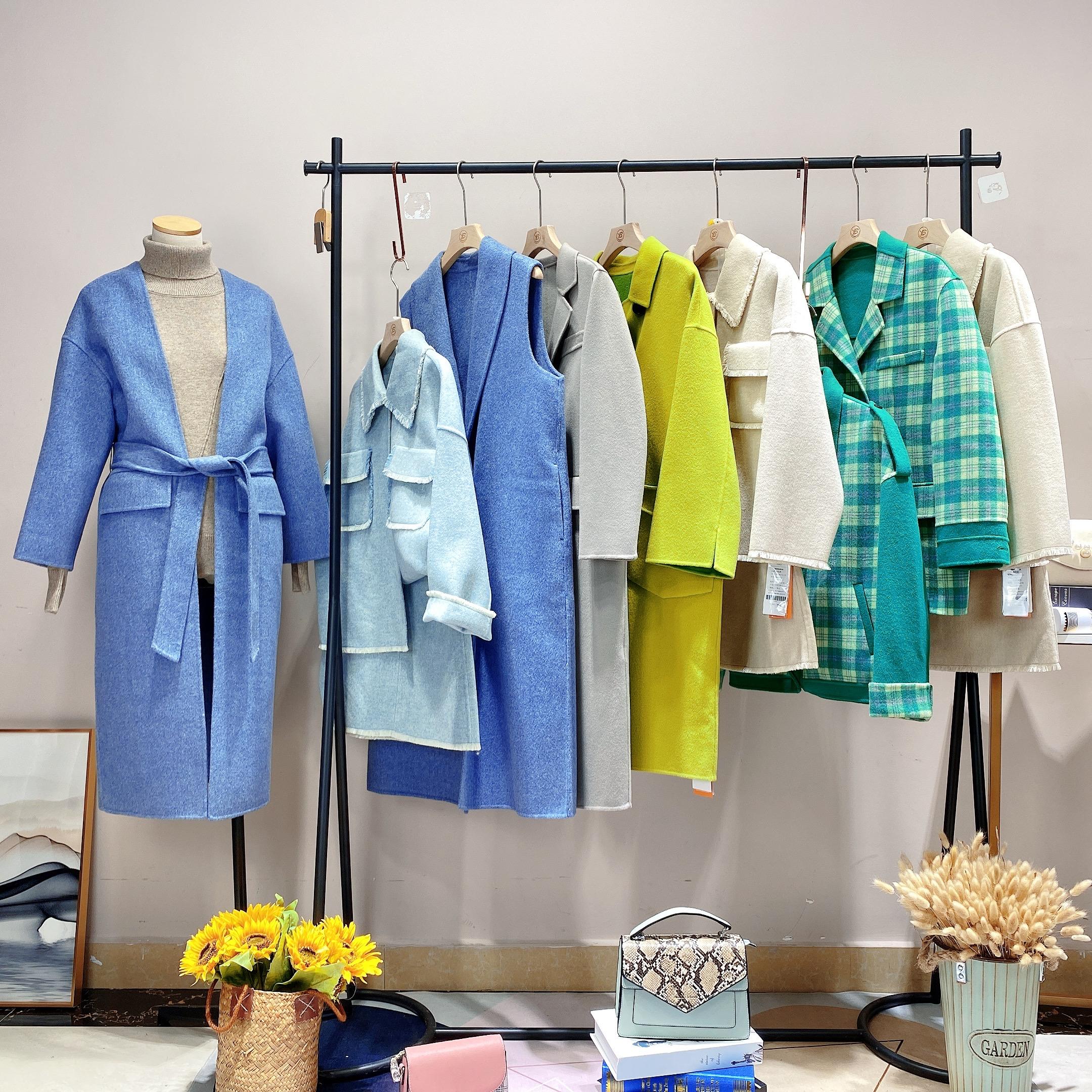 秋芭莎双面羊绒大衣20新款 高端时尚精品女装,品牌工厂纯手工缝制