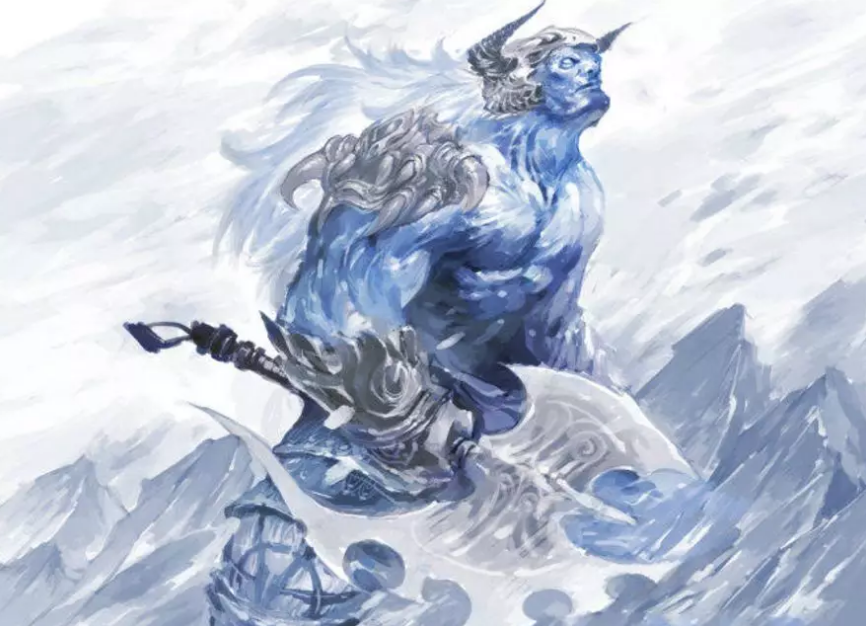 中也有春夏秋冬四季,在热气与寒冰的交错中,诞生了霜巨人之祖尤弥尔