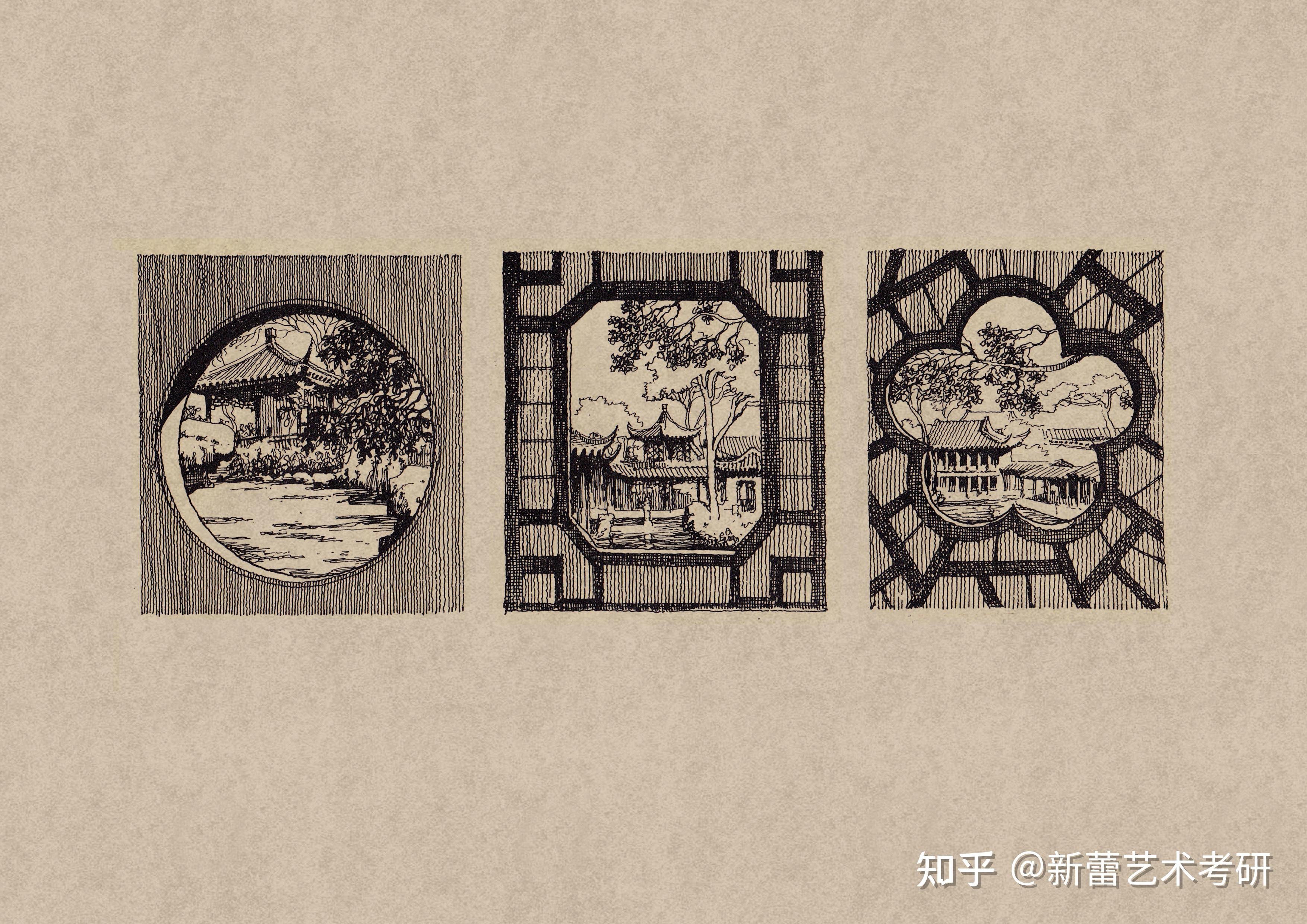 彭一刚 (中国科学院院士 ,天津大学博士生导师)苏州古典园林设计手绘