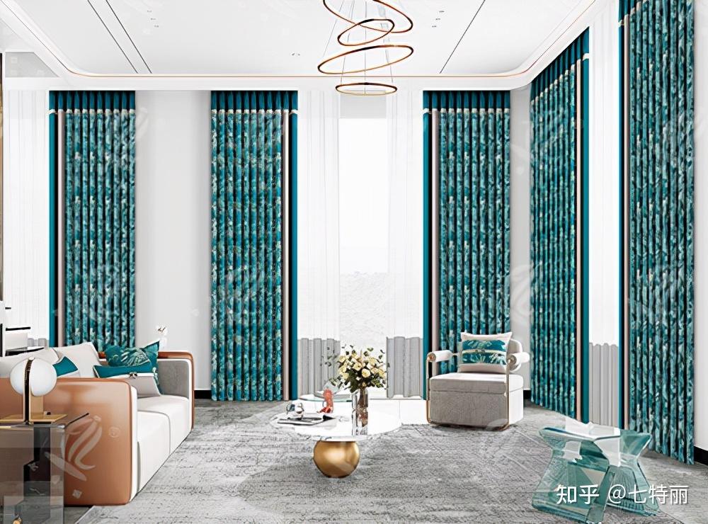 装饰现代简约窗帘简约而有品位七特丽