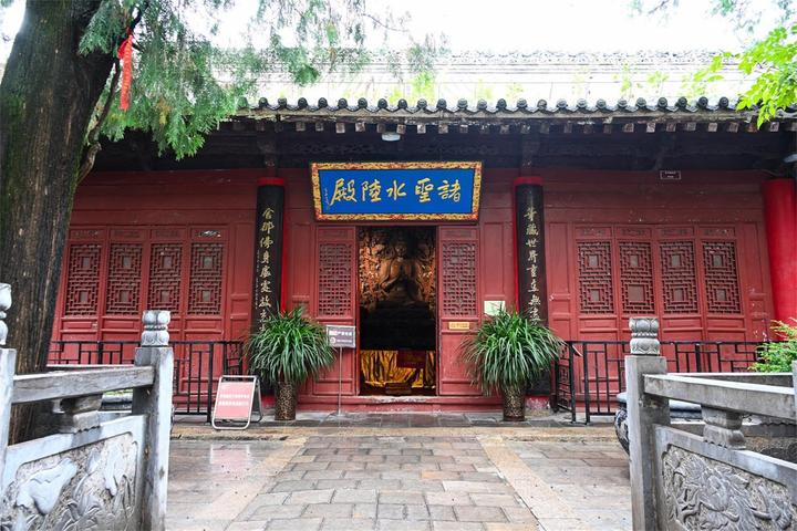 陕西蓝田水陆庵(3)各殿游览:禅房花木深,低调通幽处:存有天下第一连环壁塑、3700尊彩塑【100幅图细赏】 - 知乎