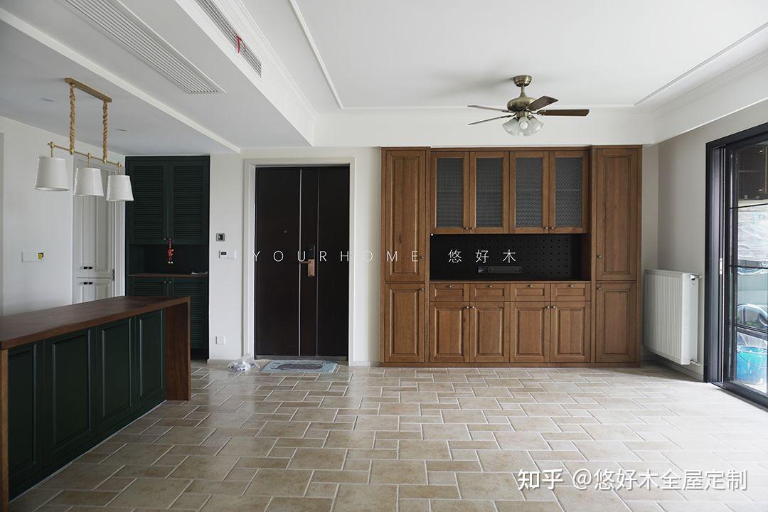简约的美式复古风格悠好木实景案例全屋定制雅居乐·九龙雅郡 - 知乎