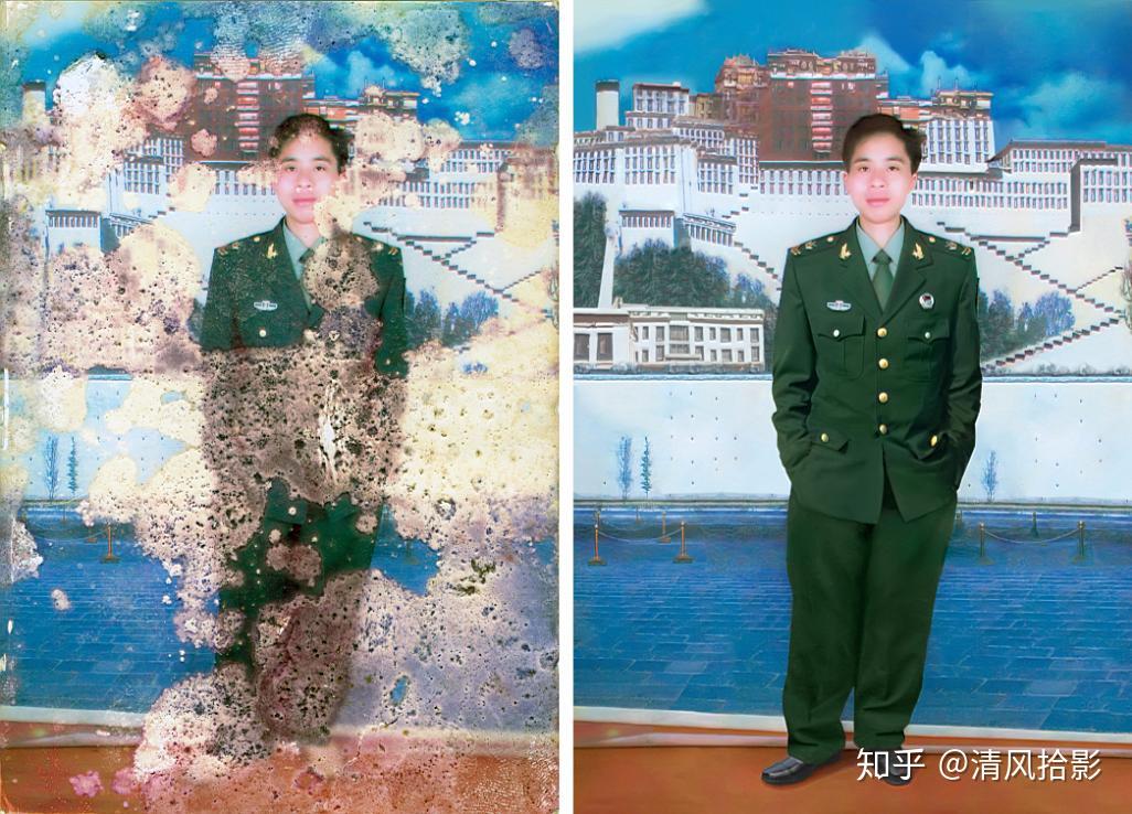 老照片自动修复软件app，看AI修复老照片和国内外传统修复的区别 - 知乎