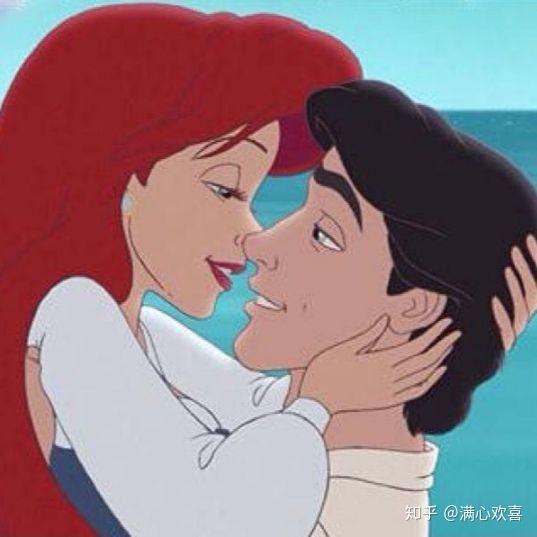 求一些迪士尼公主王子的情侣头像