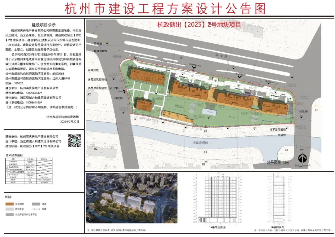 滨江房产杭州滨兴路项目方案公示 - 知乎