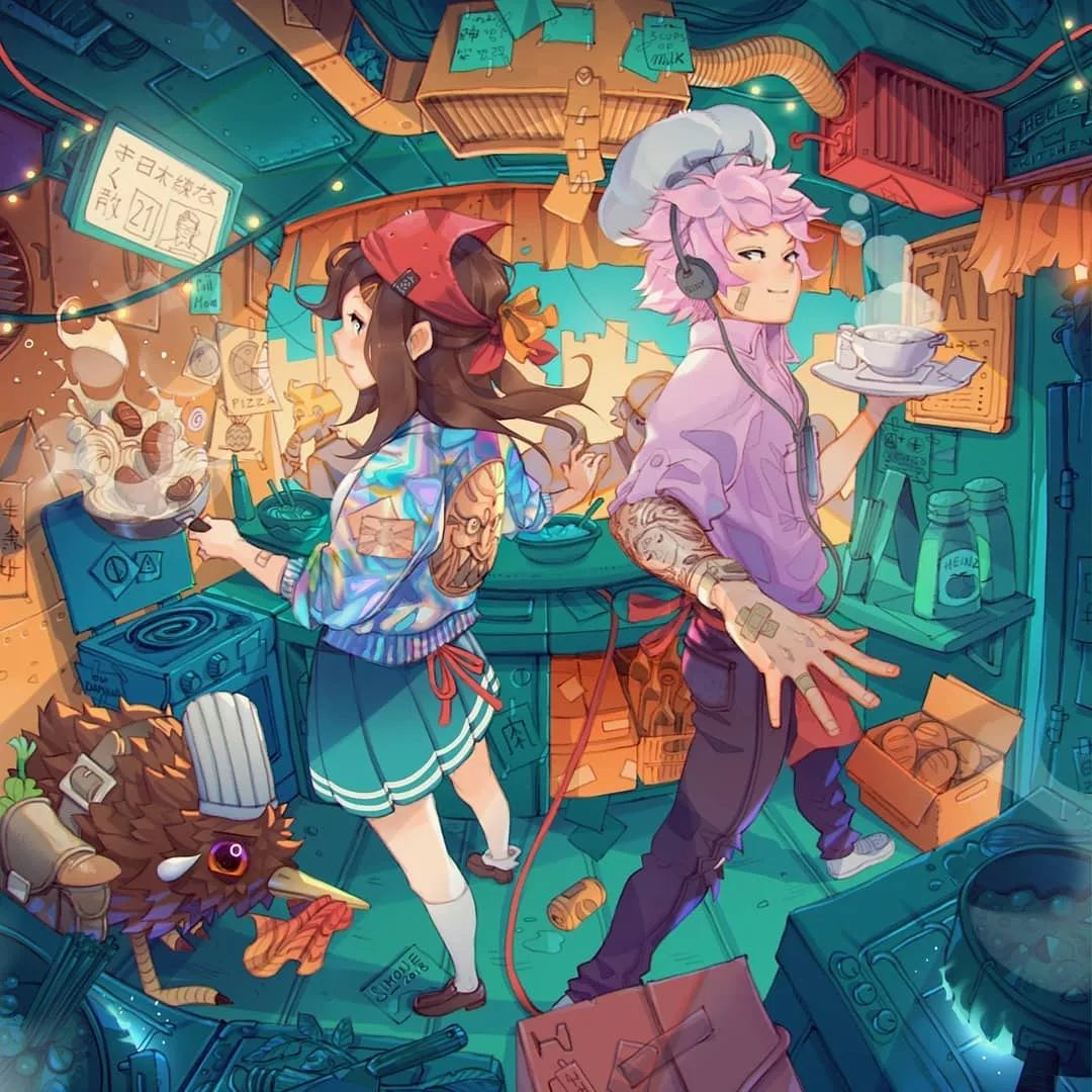 强透视构图这家伙是专业的