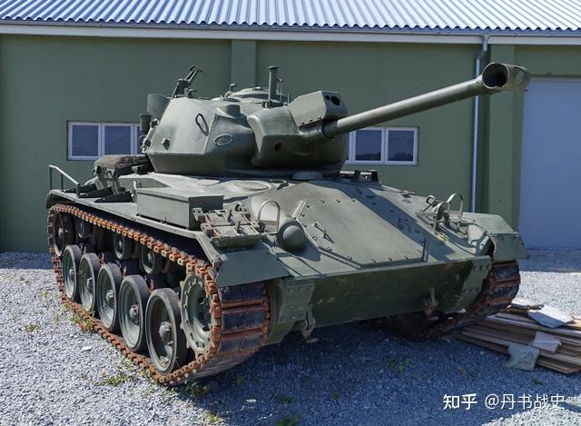 NM-116坦克歼击车,挪威魔改的M24霞飞轻型坦克 - 知乎