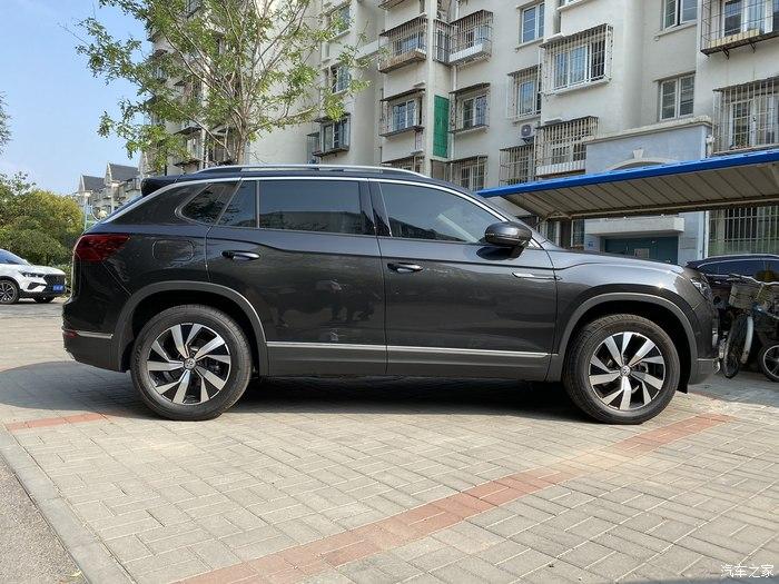 锰石黑探岳2020款280豪华提车纪略,感谢拥有