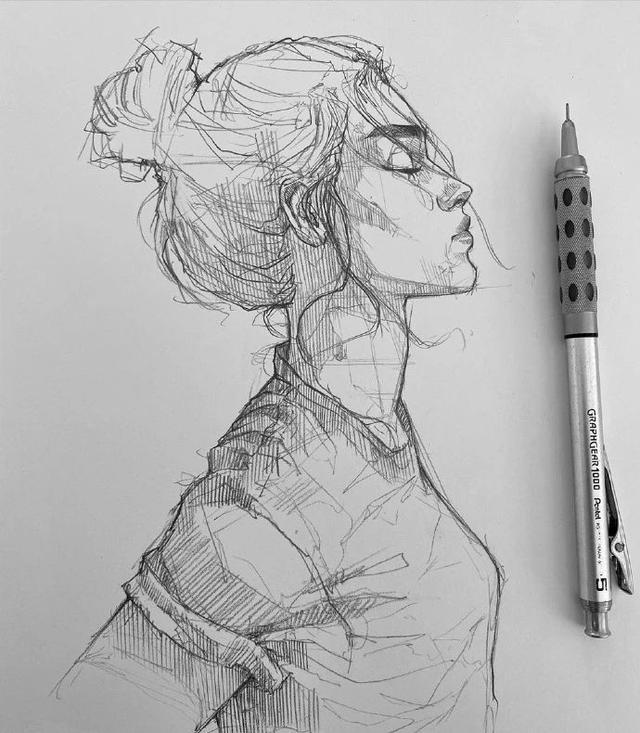 大师级场景速写是我一辈子也达不到的水平