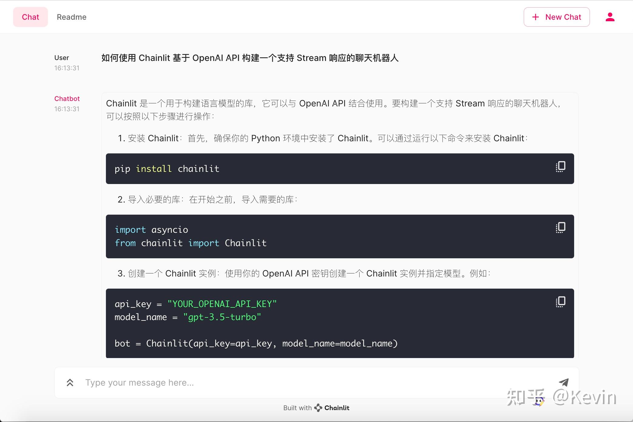 Chainlit vs Streamlit和Gradio：为什么Chainlit是不错的选择 - 知乎