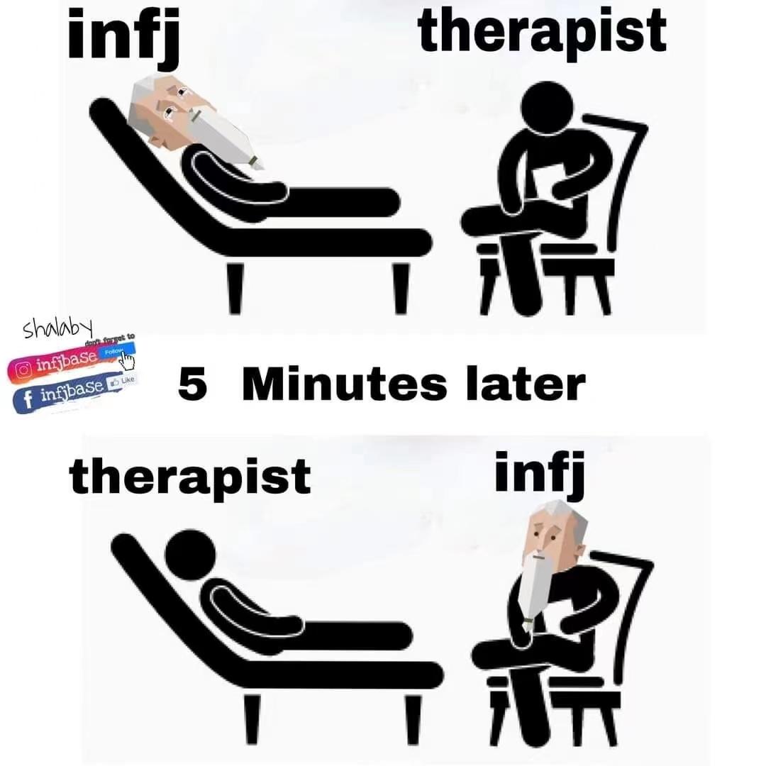 mbti表情包infj表情包提倡者型人格表情包infj梗图