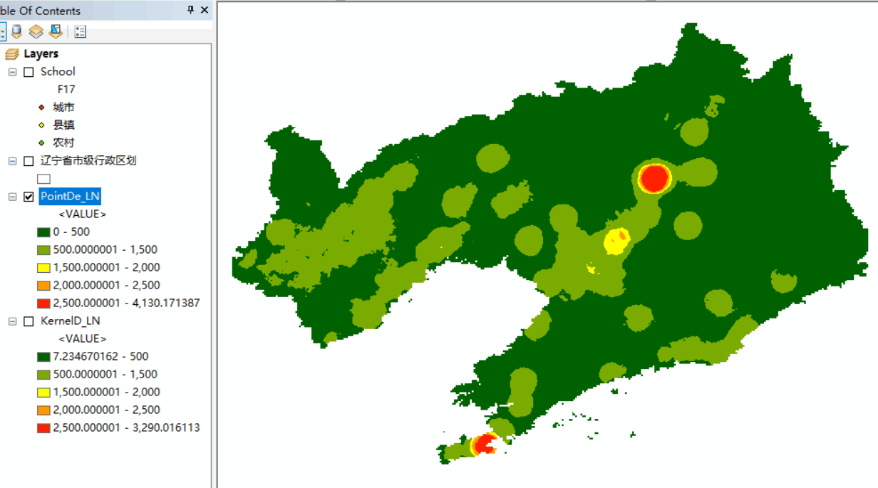 arcgis教程72专题图制作之教育与文化地图1辽宁省学校分布