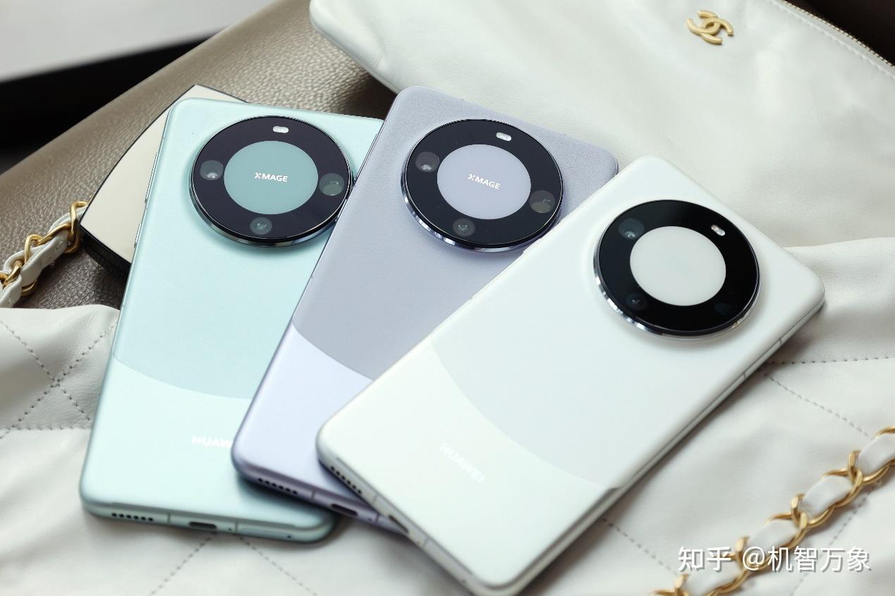 华为mate60pro四款配色四地取色以超高颜值再次引领科技美学