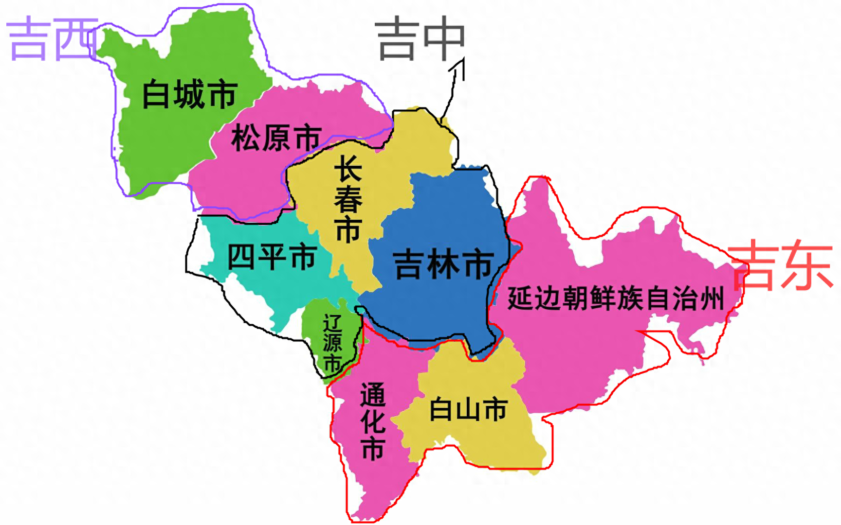 吉林市北山地图图片