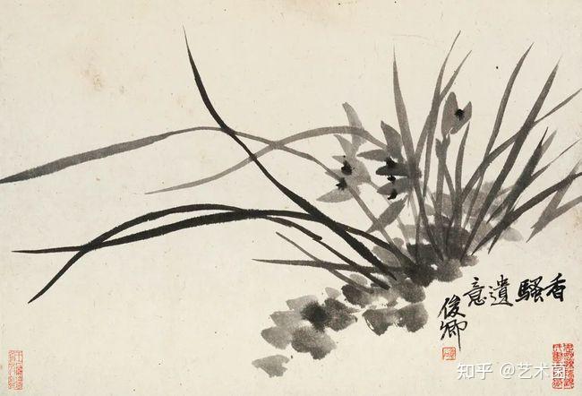 画家吴昌硕花卉册：笔随意转，状物传神- 知乎