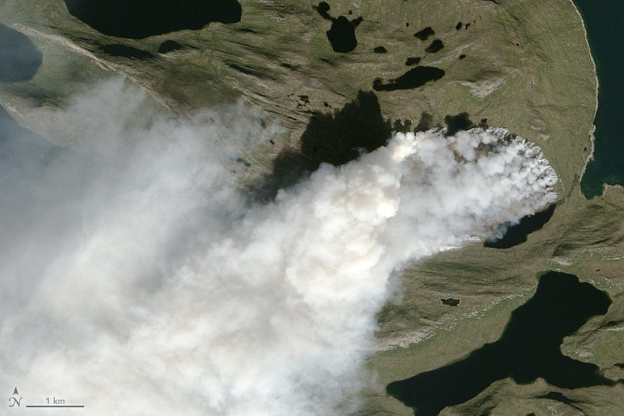 格陵兰最大火灾是对未来的警告