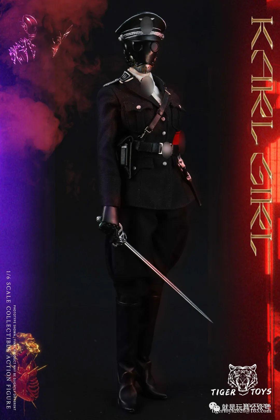 tigertoys《地狱男爵》克焰女:造型超帅的疯狂军服娘! - 知乎