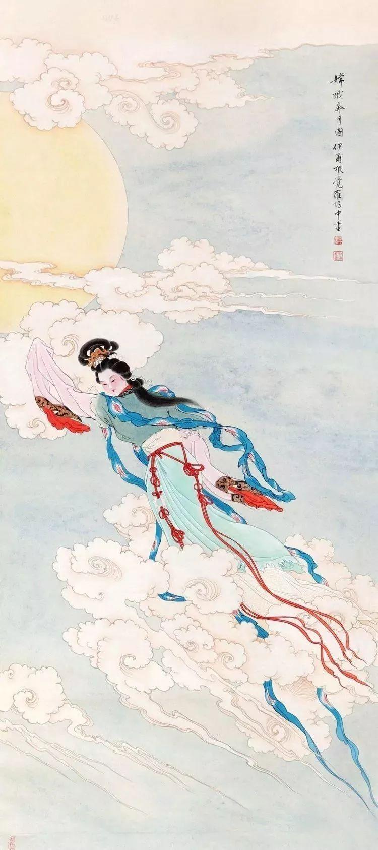 艺术世界】中秋，赏国画里最美的嫦娥- 知乎