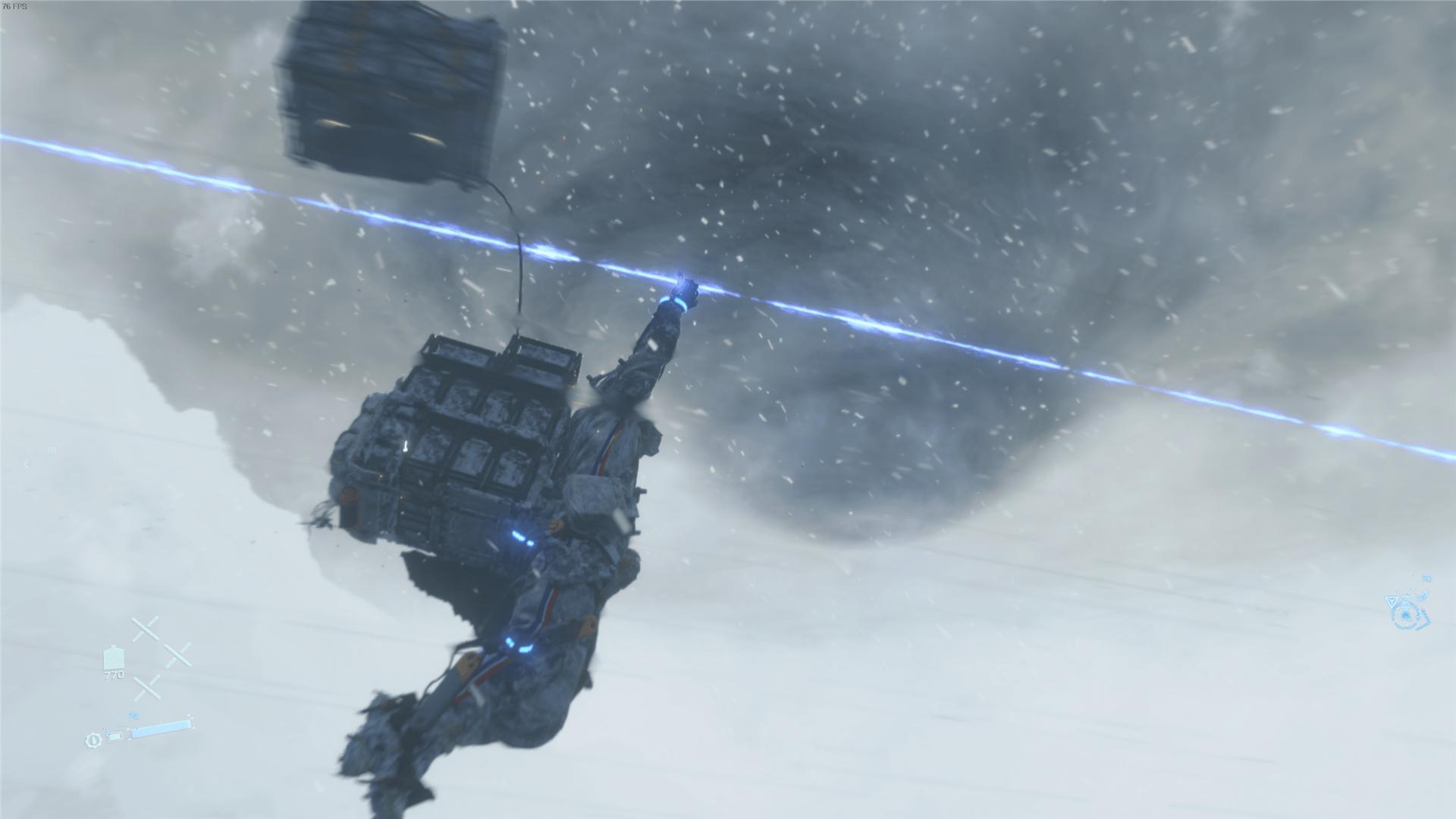 只能靠一直按扫描,估摸着地形走后来终于把雪山和气象站的索道打通了