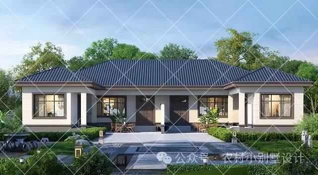 33套农村一层自建房设计图,经典户型不过时，乡村自建房设计别墅 - 知乎