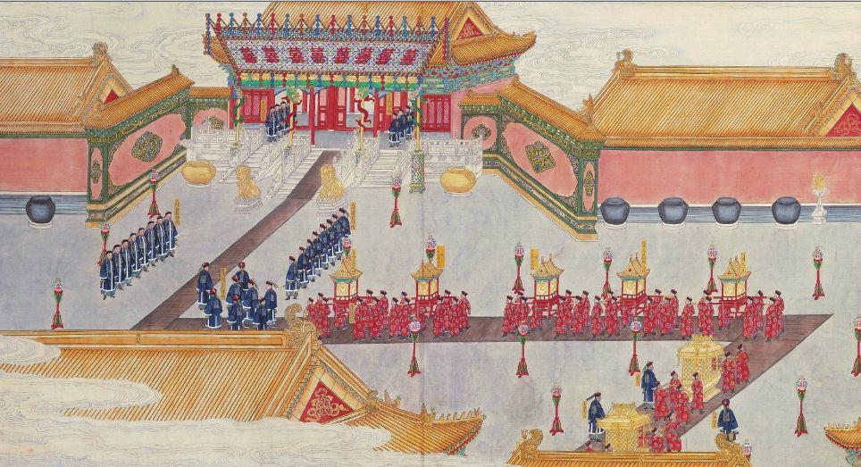 皇帝婚礼:光绪大婚典礼全图册(故宫珍藏)【赏析】