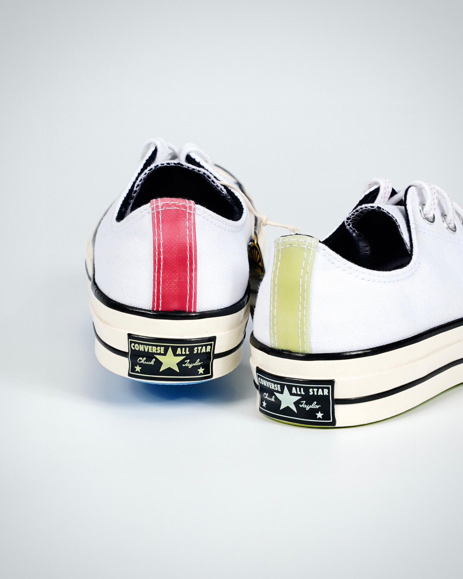 奇光造异彩 converse chuck 70 plus 匡威变色龙拼色帆布鞋