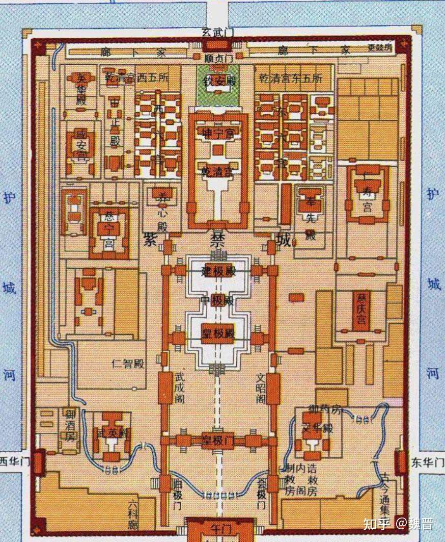 有没有明朝紫禁城全图?