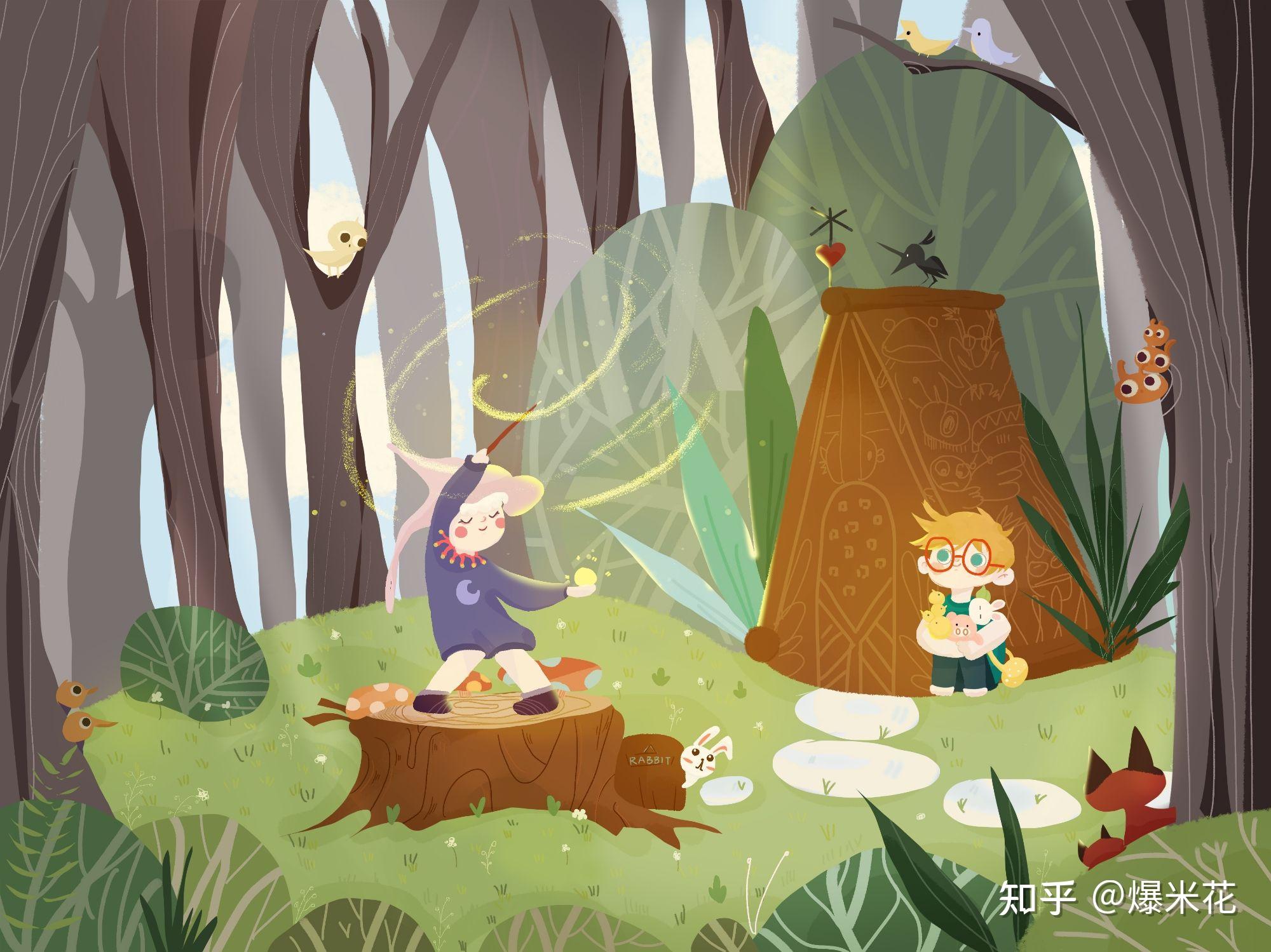 猿辅导插画实习的测试题画成这样是不是凉凉了