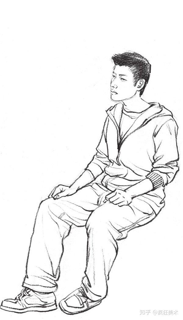 (艺考生必看)如何画好速写人物?取得联考高分重点在最后 - 知乎