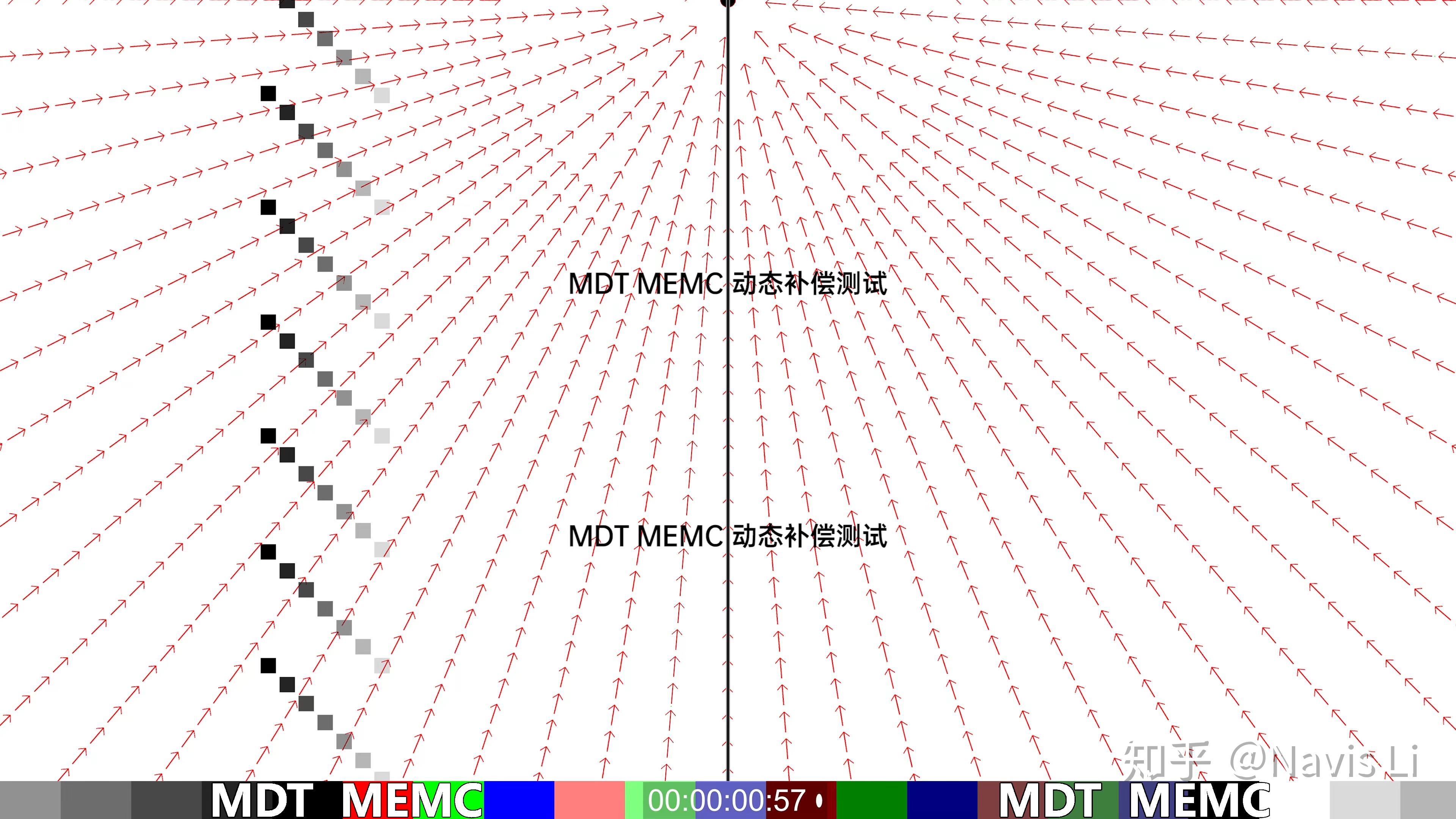 開頭是一個 sdr 的彩條視頻,也就不介紹了,彩條之後我們見到的第一個