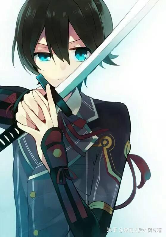 有没有黑发蓝眼的男性动漫角色? - 知乎