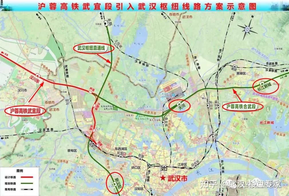 重锤!开建在即!武汉西站(新汉阳站)、白沙洲公铁大桥离开建不远了 - 知乎