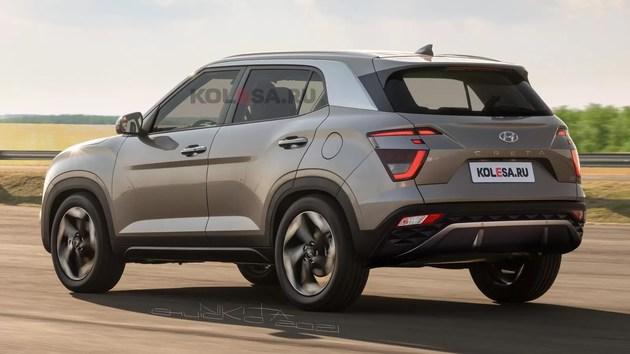 现代全新ix25假想图曝光将于2021年内发布