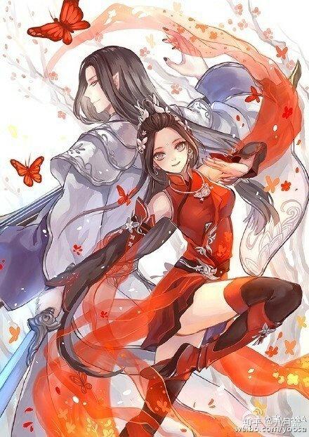 有哪些好看的古风或者动漫双人图吗