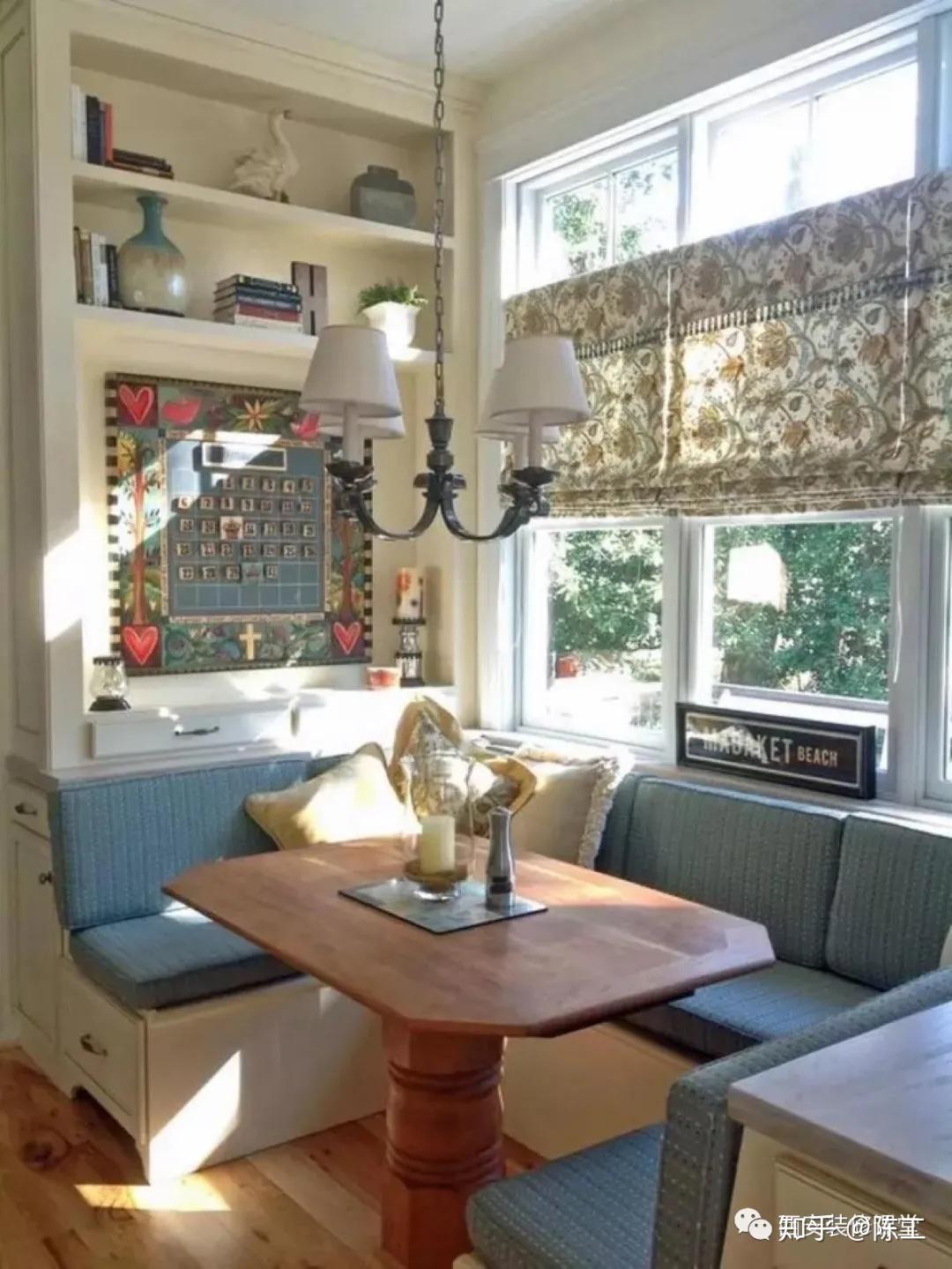 阳台做个卡座收纳兼休闲