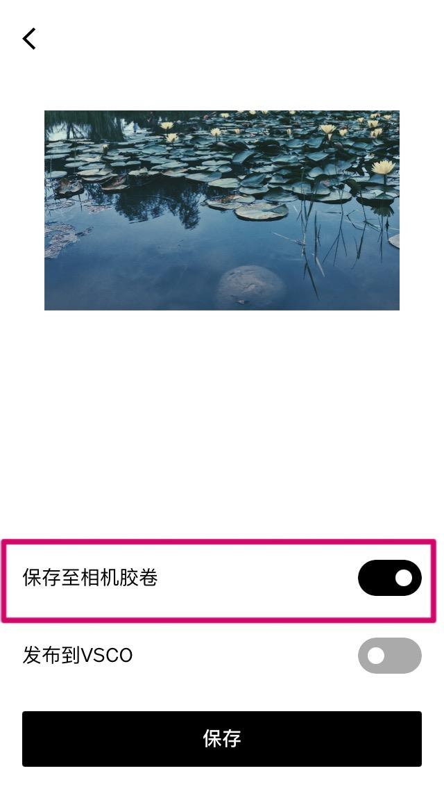 vsco保存了照片但是苹果相册里面vsco自己的相薄没有同步照片过去是怎